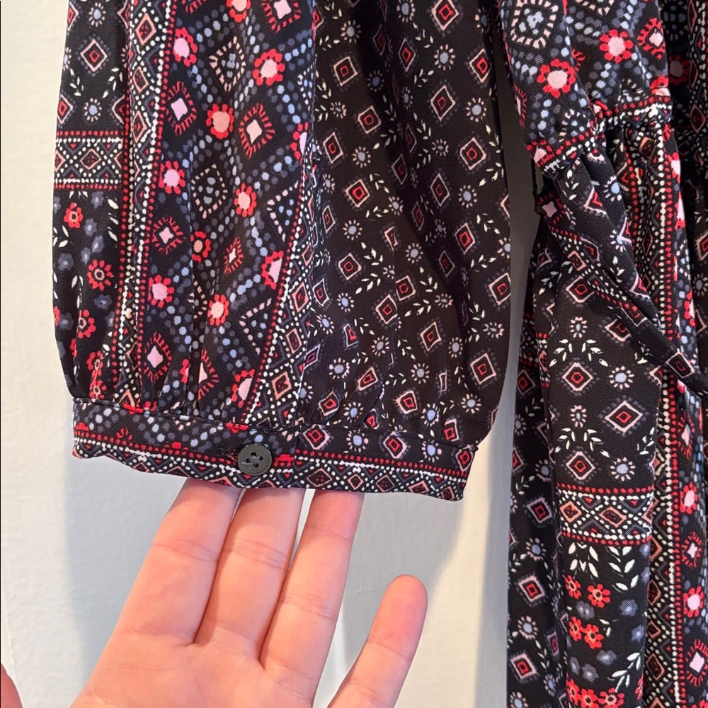 LOFT Bohemian Patterned Dress - Picture 6 of 7
